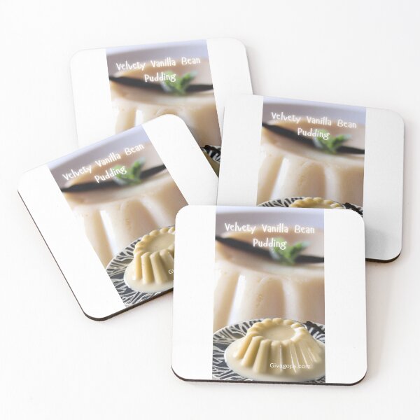 Item preview, Velvety Vanilla Bean Pudding designed and sold by CUTESTUFFnow.