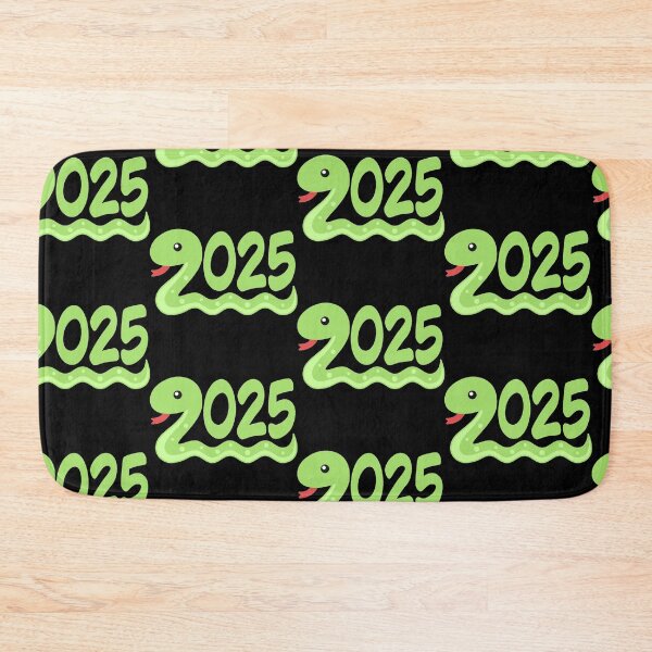 Item preview, snake christmas, merry christmas, 2025 new year print, green, new year tree, new year atmosphere, snowman designed and sold by m-litomirskaya.