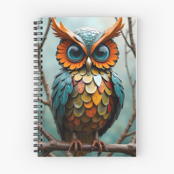 Item preview, Metallic Owl designed and sold by Emile-Sabord.