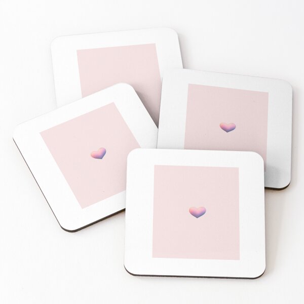 Aperçu de l'œuvre Joli petit cœur rose pastel en arrière-plan esthétique Cadeaux amusants pour la Saint-Valentin créée et vendue par MatthewViews.