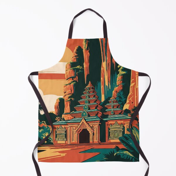 Item preview, Batu Caves Malaysia Vintage Travel Tourism designed and sold by TravelersGems.