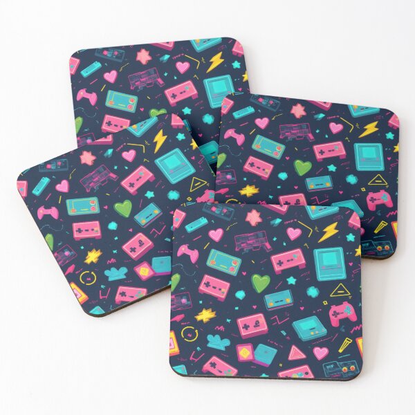 Item preview, Retro Joystick pattern 90s arcade designed and sold by Expressions-Sel.