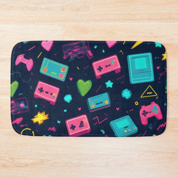 Item preview, Retro Joystick pattern 90s arcade designed and sold by Expressions-Sel.