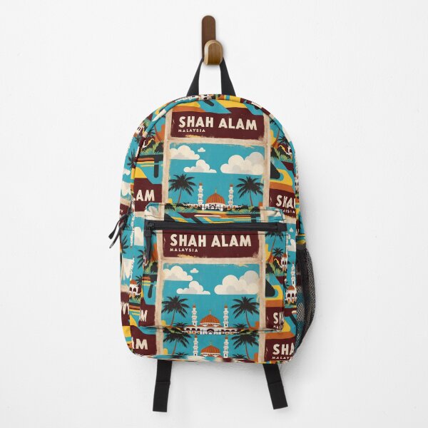 Item preview, Shah Alam Malaysia Vintage Travel Tourism designed and sold by TravelersGems.