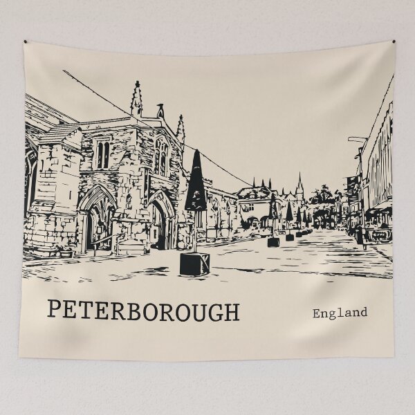 Item preview, Peterborough England designed and sold by Lakeric Cityscapes.