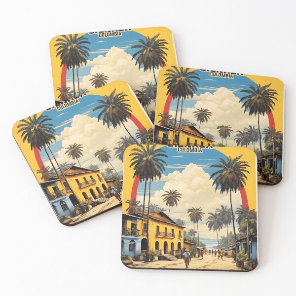 Item preview, Cienaga Colombia Retro Vintage Poster Tourism  designed and sold by TravelersGems.