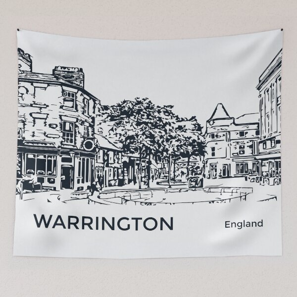 Item preview, Warrington England designed and sold by Lakeric Cityscapes.