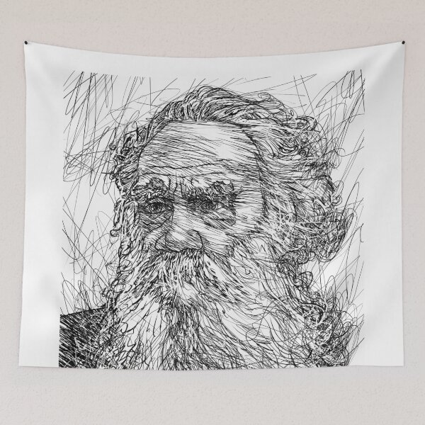 Item preview, LEO TOLSTOY ink portrait .5 designed and sold by lautir.