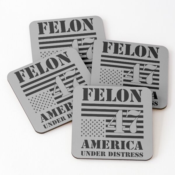 Item preview, Felon 47 Flag America Under Distress designed and sold by EthosWear.