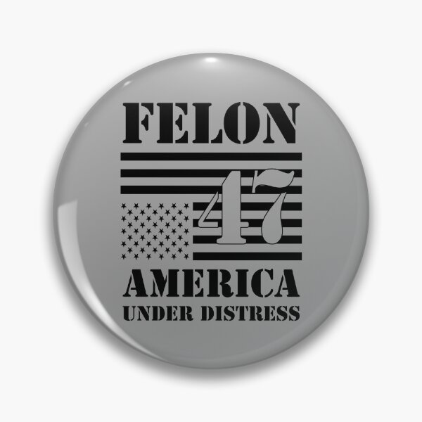Item preview, Felon 47 Flag America Under Distress designed and sold by EthosWear.