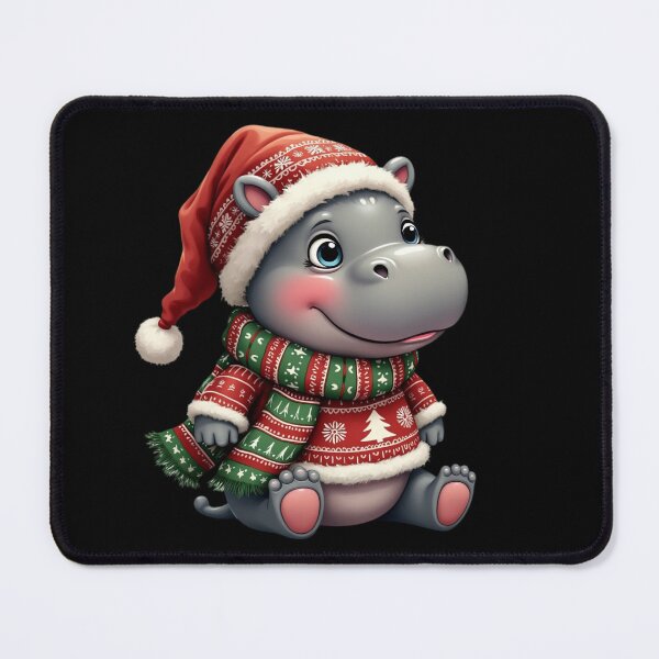Item preview, christmas hippo designed and sold by jkrphoto.