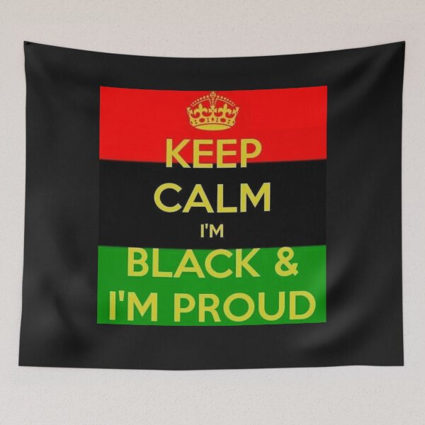 Item preview, Black Heritage and Pride, African Roots, African American art designed and sold by Afrocarribe.