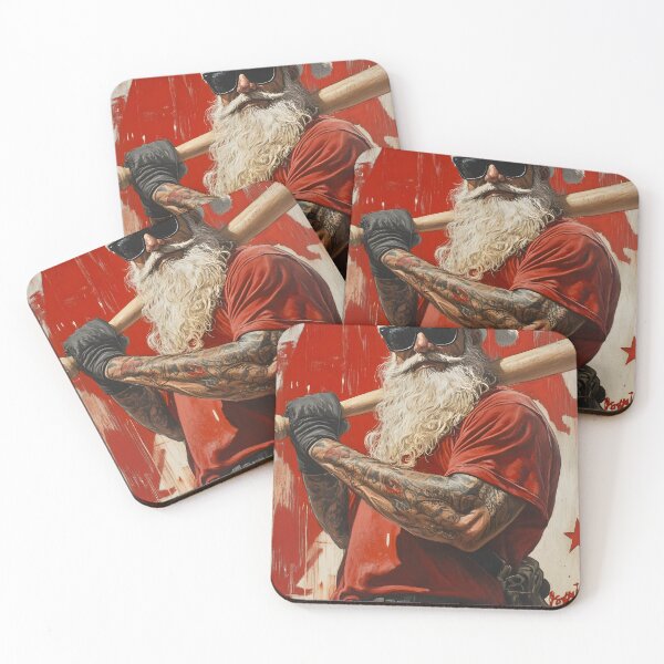 Item preview, Santa with a Baseball Bat designed and sold by Vivid-Impres.