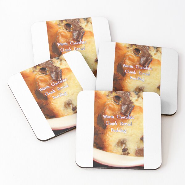 Item preview, Warm Chocolate Chunk Bread Pudding designed and sold by CUTESTUFFnow.