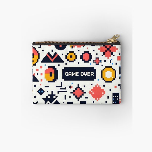 Item preview, Game Over pixel pattern 90s arcade designed and sold by Expressions-Sel.