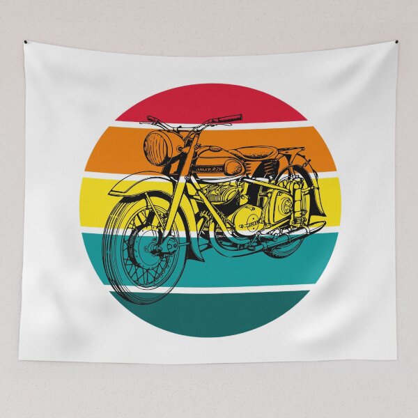 Item preview, Vintage motorcycle designed and sold by drowndeep.