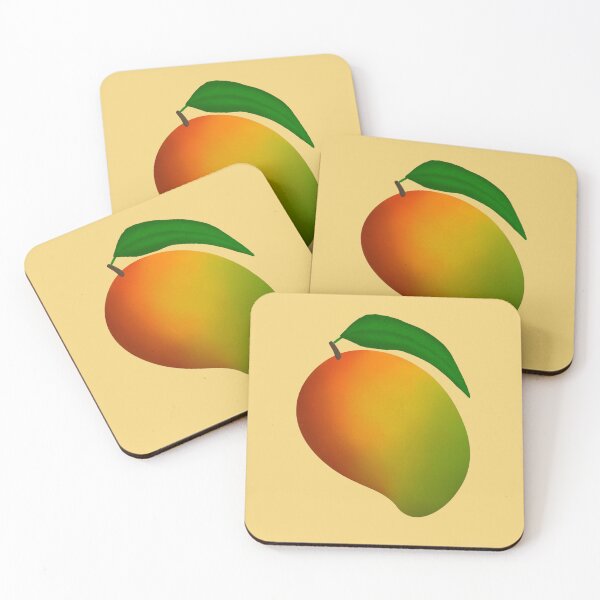 Item preview, Mango on Yellow designed and sold by bits-and-bob.