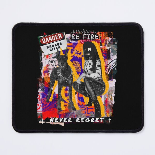 Item preview, Bold Urban Art – Badass Attitude and Doberman designed and sold by DrawHandArt.