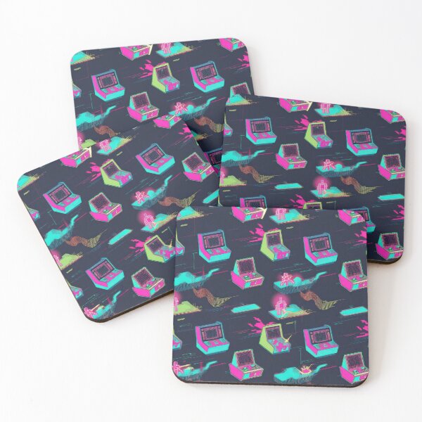 Item preview,  Retro Game Apparatus pattern 90s arcade designed and sold by Expressions-Sel.