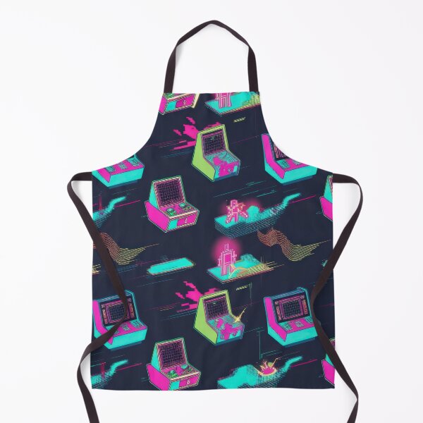 Item preview,  Retro Game Apparatus pattern 90s arcade designed and sold by Expressions-Sel.