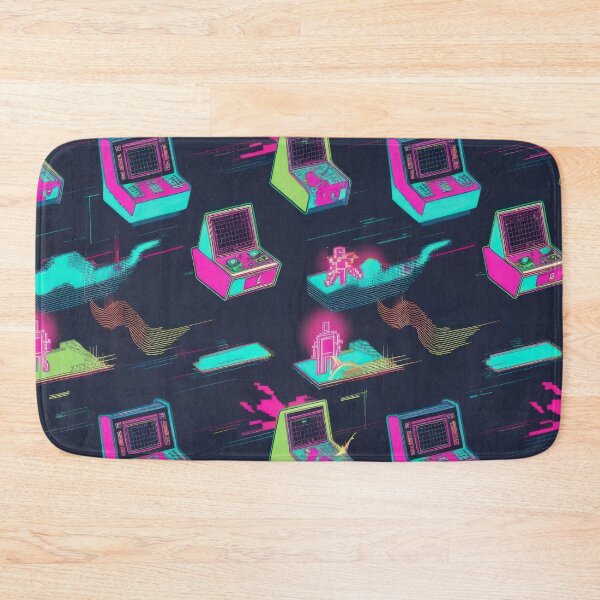 Item preview,  Retro Game Apparatus pattern 90s arcade designed and sold by Expressions-Sel.