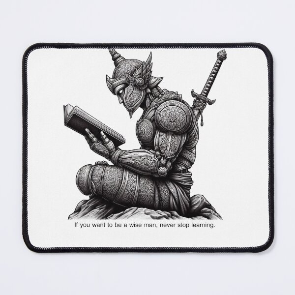 Item preview, If you want to be a wise man, never stop learning. designed and sold by Goodtime456.