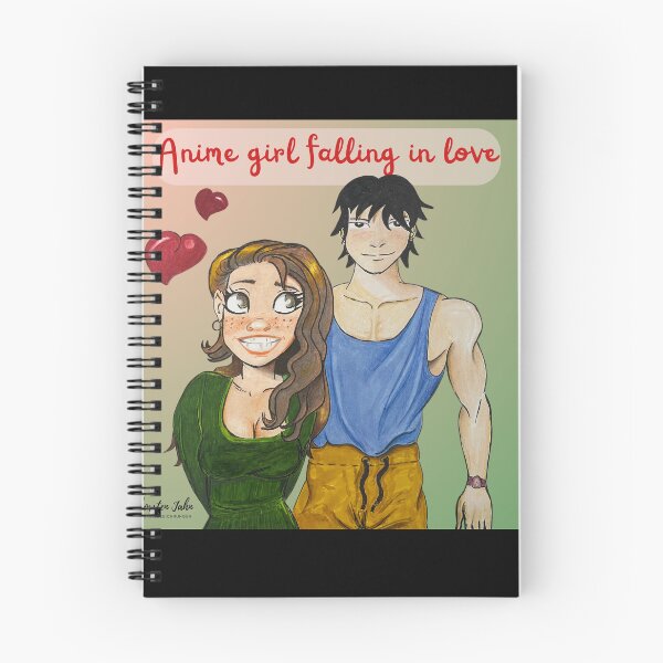 Item preview, Anime Girl in Love designed and sold by Thorsten Jahn.