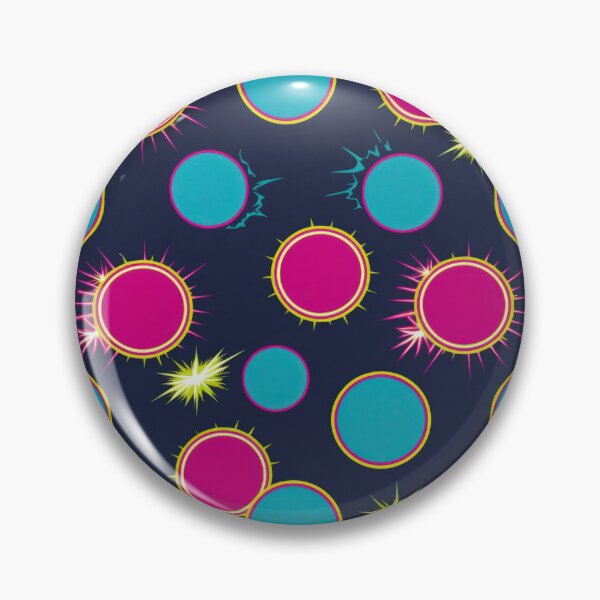 Item preview,   Retro Circles pattern 90s arcade designed and sold by Expressions-Sel.
