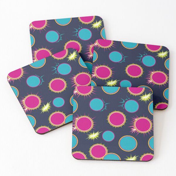 Item preview,   Retro Circles pattern 90s arcade designed and sold by Expressions-Sel.