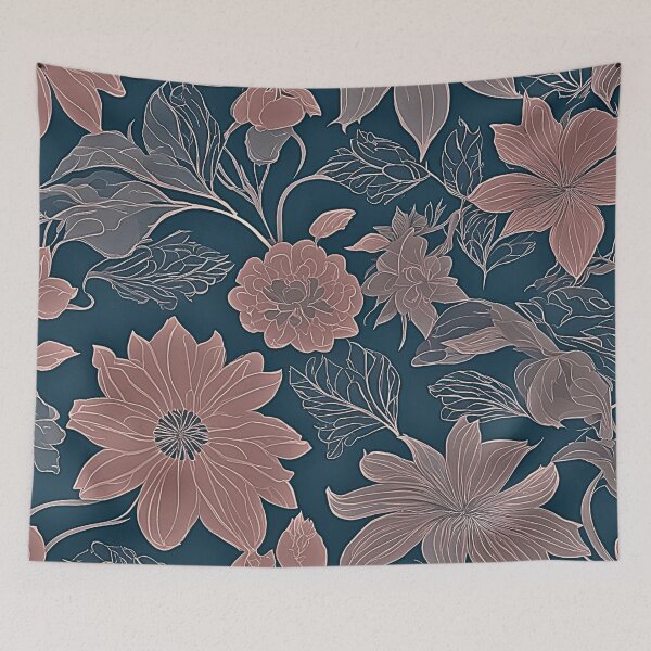 Item preview, pattern no.9: Elegant Florals 4 designed and sold by S9View.