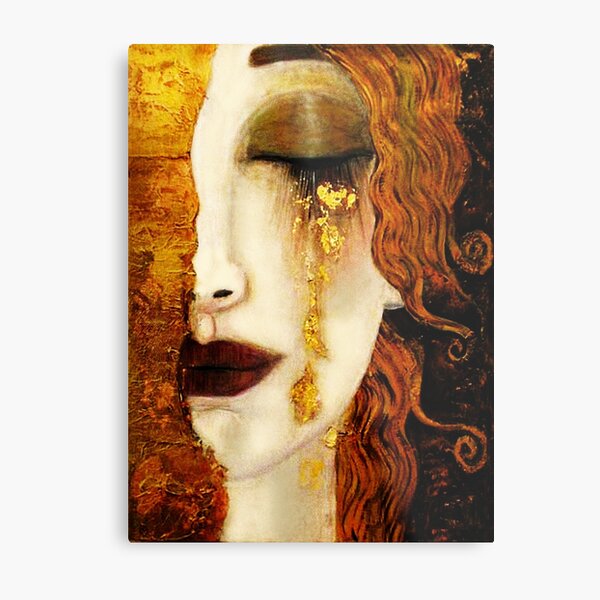 Aperçu de l'œuvre Klimt Larmes D'or créée et vendue par Dominique Ballada.