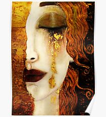 Póster Klimt Golden Tears