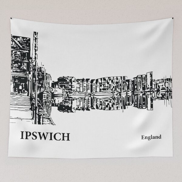 Item preview, Ipswich England designed and sold by Lakeric Cityscapes.