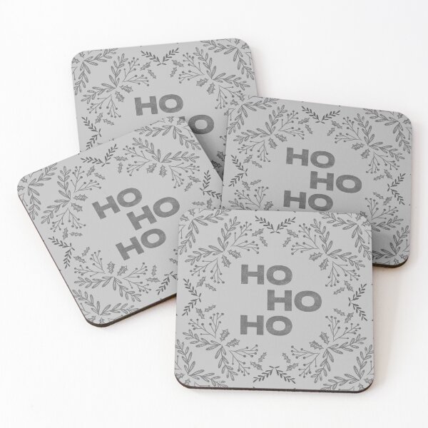 Item preview, Ho Ho Ho gray designed and sold by Ana Gorozpe.
