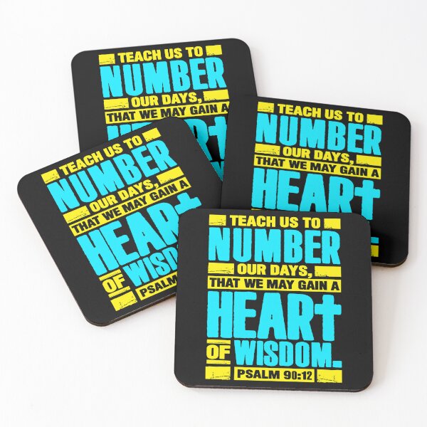 Item preview, Psalm 90:12 Teach Us To Number Our Days designed and sold by plushism.
