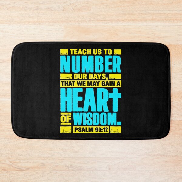 Item preview, Psalm 90:12 Teach Us To Number Our Days designed and sold by plushism.