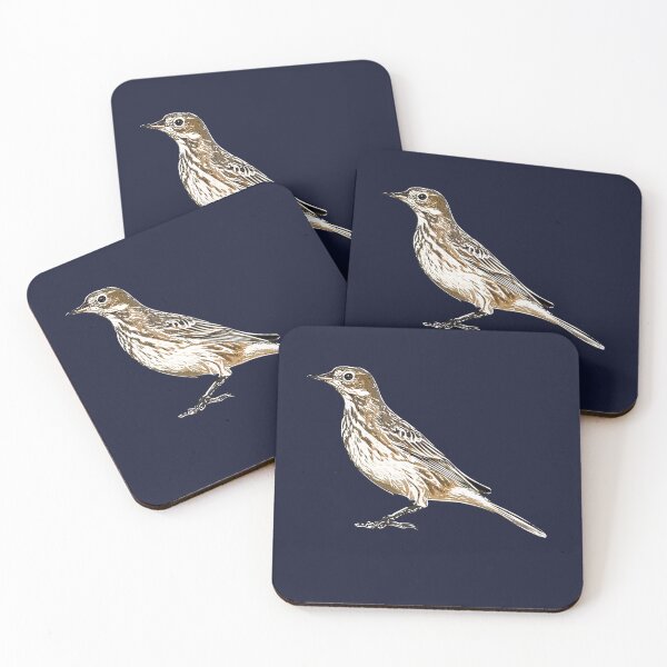 Item preview, American Pipit White Alternate Design  designed and sold by designsasstultd.