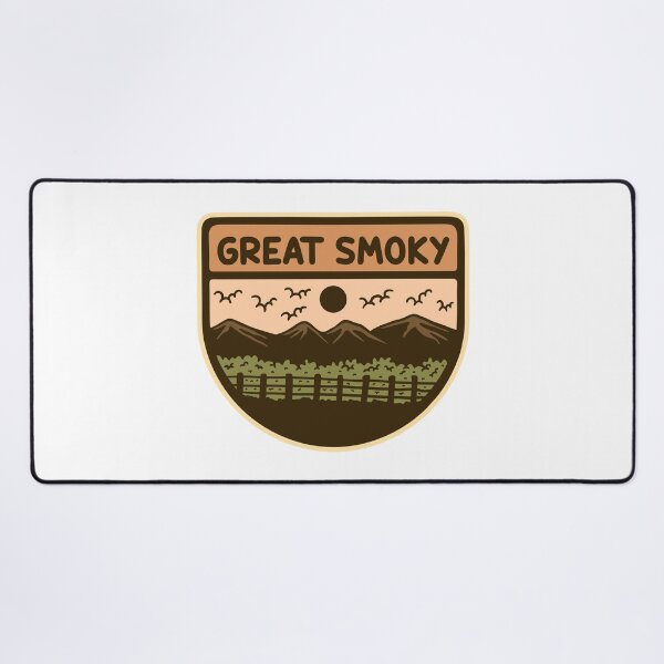 Item preview, GREAT SMOKY NATIONAL PARK BADGE LOGO DESIGN VECTOR ILLUSTRATION designed and sold by NGAULASTUDIO.