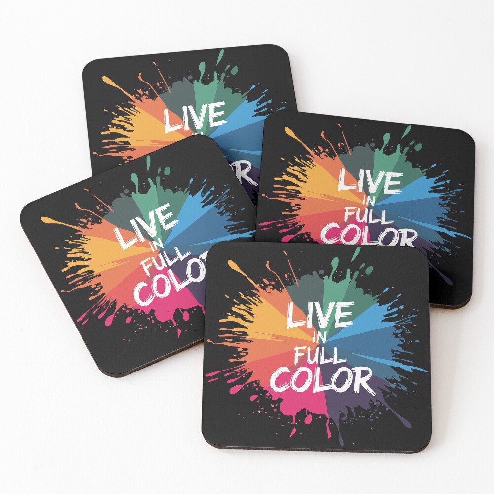 Item preview, Coasters (Set of 4) designed and sold by TrippyOutfitter.