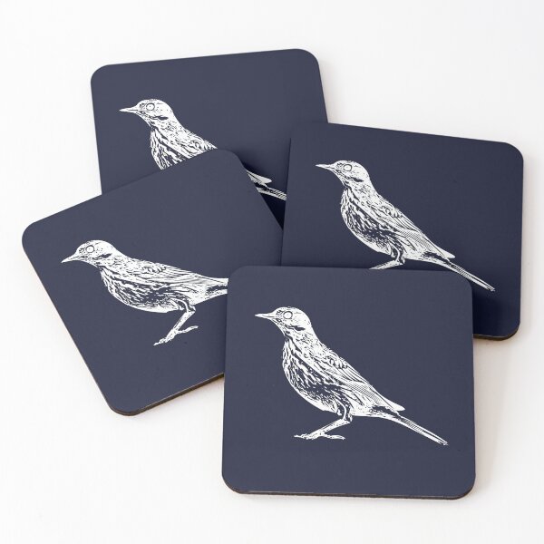 Item preview, American Pipit White Design  designed and sold by designsasstultd.