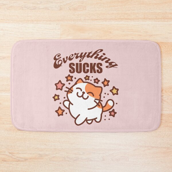 Item preview, Everything Sucks Cat designed and sold by KilkennyCat Art.