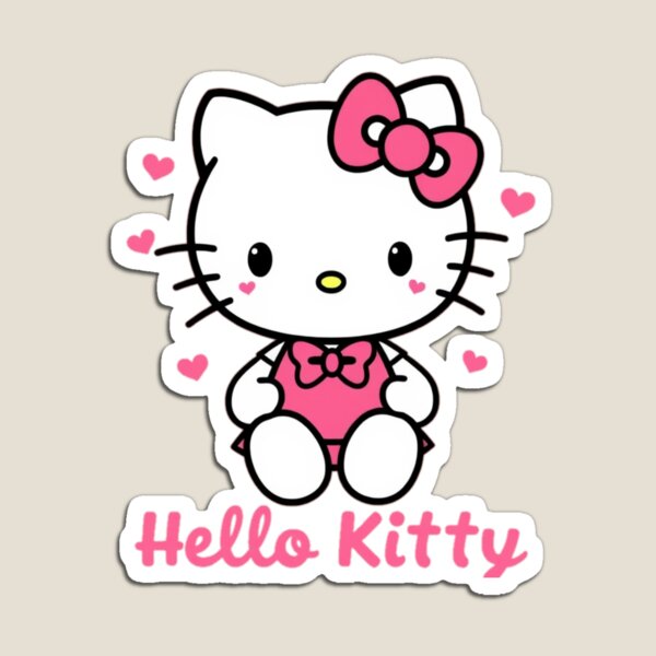 Item preview, Pink Hello Kitty Design Logo designed and sold by iloveyourcupid.