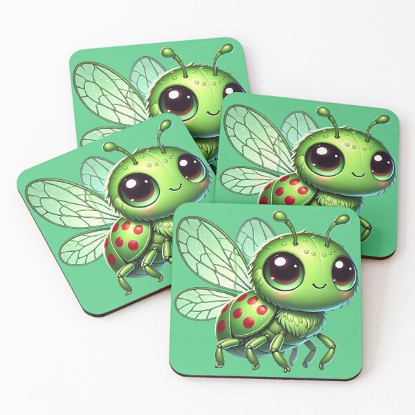 Item preview, Happy Little Bug Illustration designed and sold by Casanova7000.