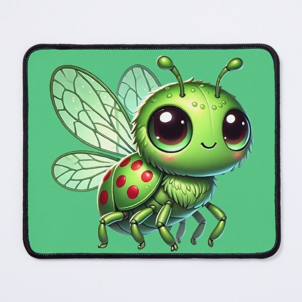 Item preview, Happy Little Bug Illustration designed and sold by Casanova7000.