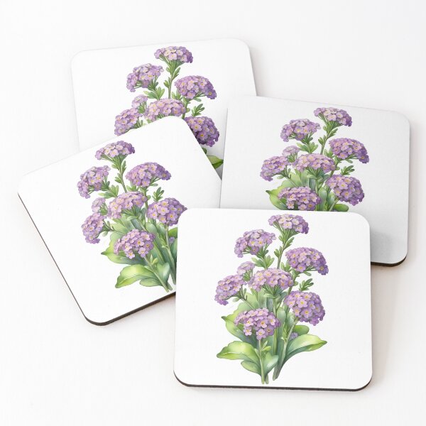 Item preview, Purple Sweet Alyssum designed and sold by HOMETOWN86.