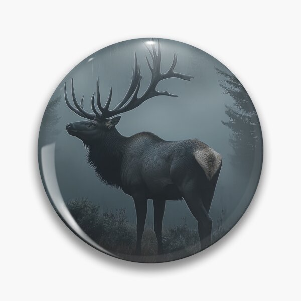 Item preview, Copy of Deer on the Clearing with Fog designed and sold by SpecialtiesShop.