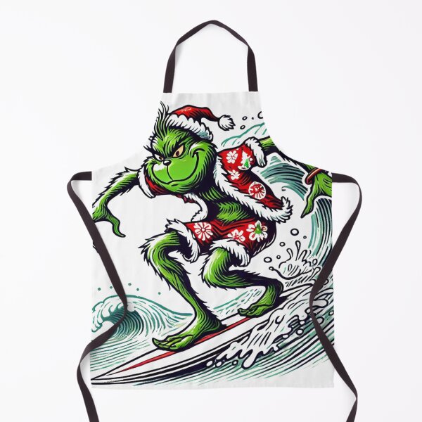 Item preview, Grinch's Holiday Surf Adventure designed and sold by Design Delinquent.