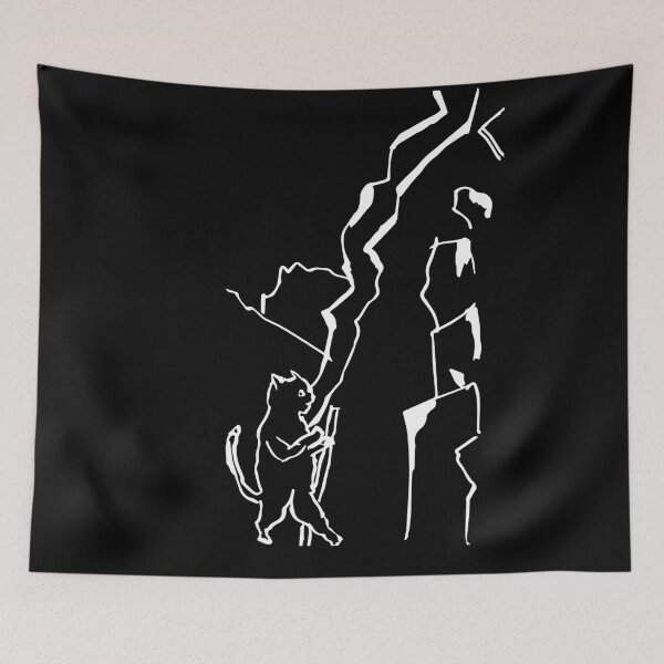 Item preview, Wandering Cat approaching to the ridge designed and sold by Dina Akselrod.