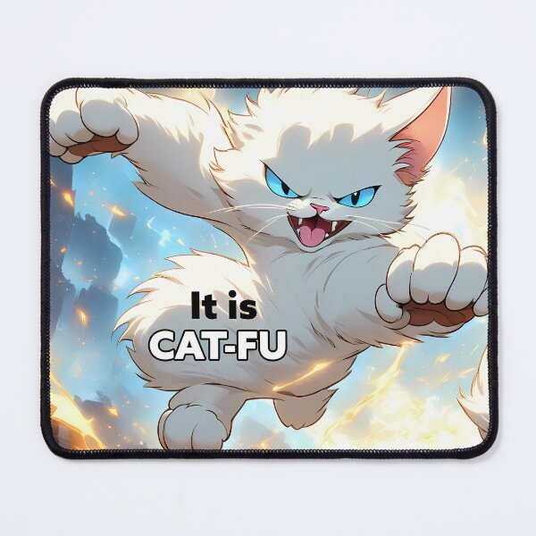 Item preview, Cat 11 - It is Cat-fu (Not Kung-fu) designed and sold by thejungleheroes.
