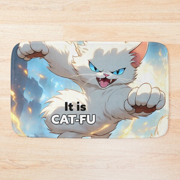 Item preview, Cat 11 - It is Cat-fu (Not Kung-fu) designed and sold by thejungleheroes.